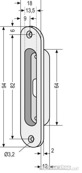 effeff Einbauhalterung 10361--------00