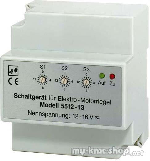 effeff SCHALTGERÄT FÜR MOTORRIEGE L 12-16V A 5512-13-----E60