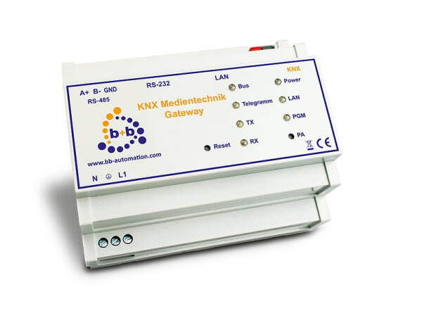 b+b 100091 KNX Medientechnik Gateway REG