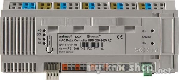 SOMFY Animeo LON 4AC 220-240V AC REG,Motor Controlle 1860119