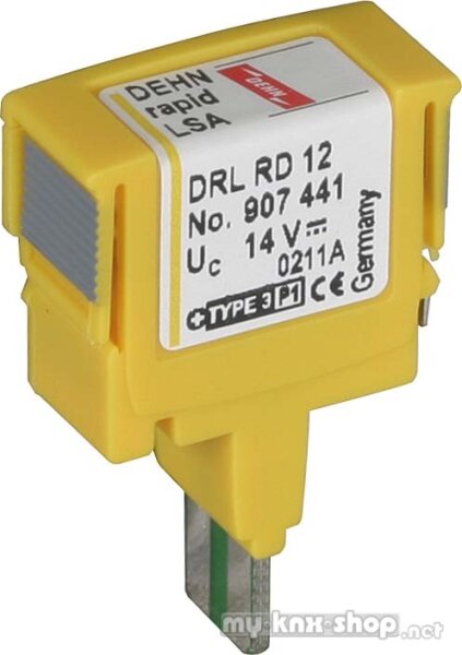 DEHN+SÖHNE ÜS-Ableiter DEHNrapid LSA Schutzstecker DRL RD 12