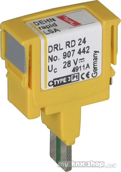 DEHN+SÖHNE ÜS-Ableiter DEHNrapid LSA Schutzstecker DRL RD 24