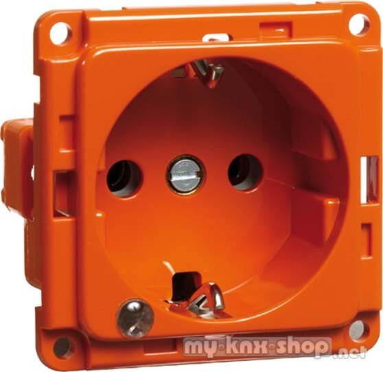 PEHA SCHUKO-Steckdose orange 16A 250V 2- D 6511.33ME LED/4SI