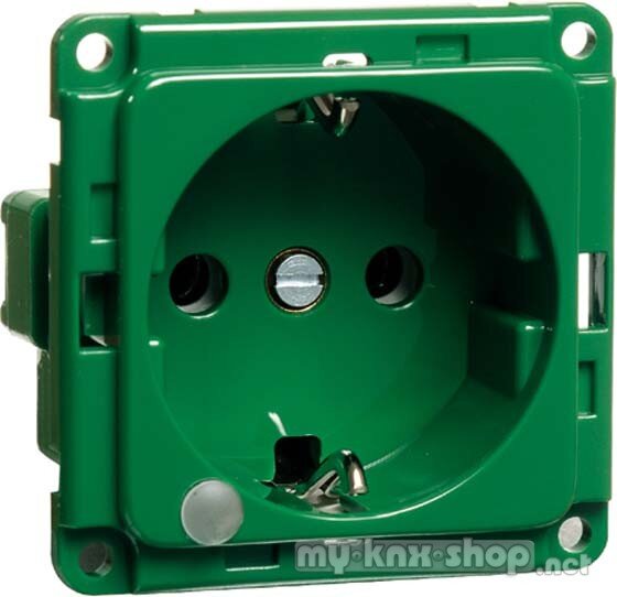 PEHA SCHUKO-Steckdose gn 16A 250V Kontrolll D 6611.42 ME GLK