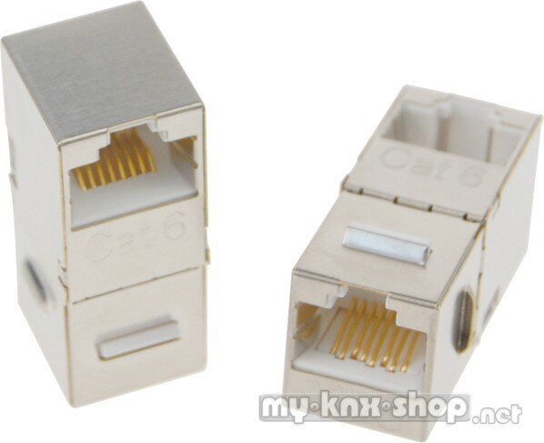 Peha Keystone CAT6/RJ46 Buchse gewinkelt D 1950 RJ45 C6A WI