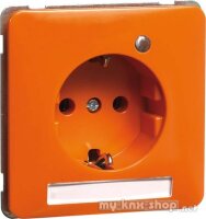 PEHA Steckdose SCHUKO orange LED ohne K H80.651133SINALEDEK6