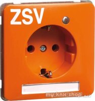 PEHA Steckdose SCHUKO Beschrift., ZSV,  D80651133LED/4NA ZSV