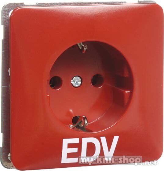 PEHA Steckdose SCHUKO rot D 80.6611 ROT EDV