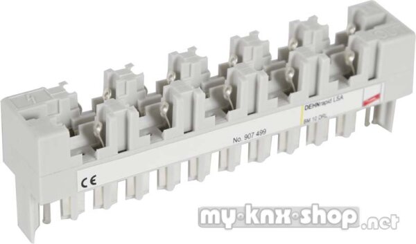 DEHN+SÖHNE Blockmagazin f.Gasentladungsabl. BM 10 DRL