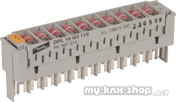 DEHN+SÖHNE ÜS-Schutzblock LSA-Plus-Technik DPL 10 G3 110