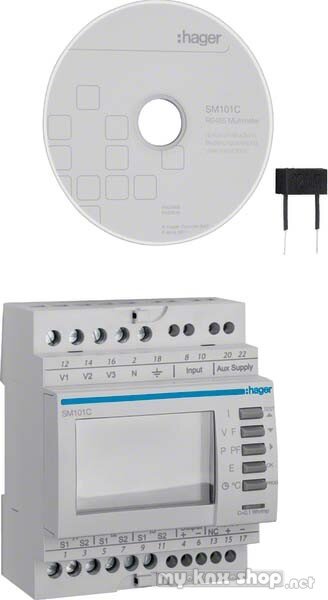 Hager Multimessgerät für Hutschiene SM101C