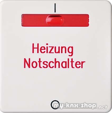 ELSO Wippe für Heizung Notschalte reinweiß 233224