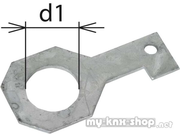 DEHN+SÖHNE Anschlussbügel D=36mm f.M33 923 236