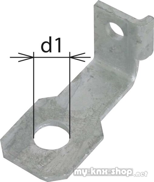 DEHN+SÖHNE Anschlussbügel D=11mm f.M11 abgewin 923 311