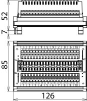 DEHN+SÖHNE Trennleiste LSA-Technik 2 TL2 10DA CC