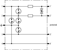 DEHN+SÖHNE Überspannungsabl.-Modul f. 1 D BXT ML2 BD S EX 24