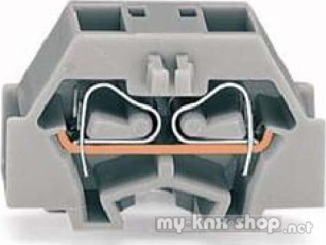 WAGO 4-L.Klemme 2x0,08-1,5mmq orange 260-336