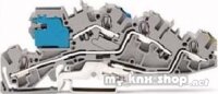 WAGO Installations-Etagenklemme NT/L/PE 4/6qmm gra 2005-7641