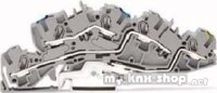 WAGO Installations-Etagenklemme N/L/PE 4/6qmm grau 2005-7646