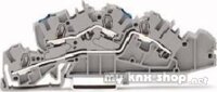WAGO Installations-Etagenklemme N/L 4/6qmm grau 2005-7649
