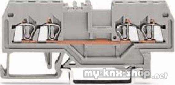 WAGO Durchgangsklemme 0,08-1,5mmq rot 279-833