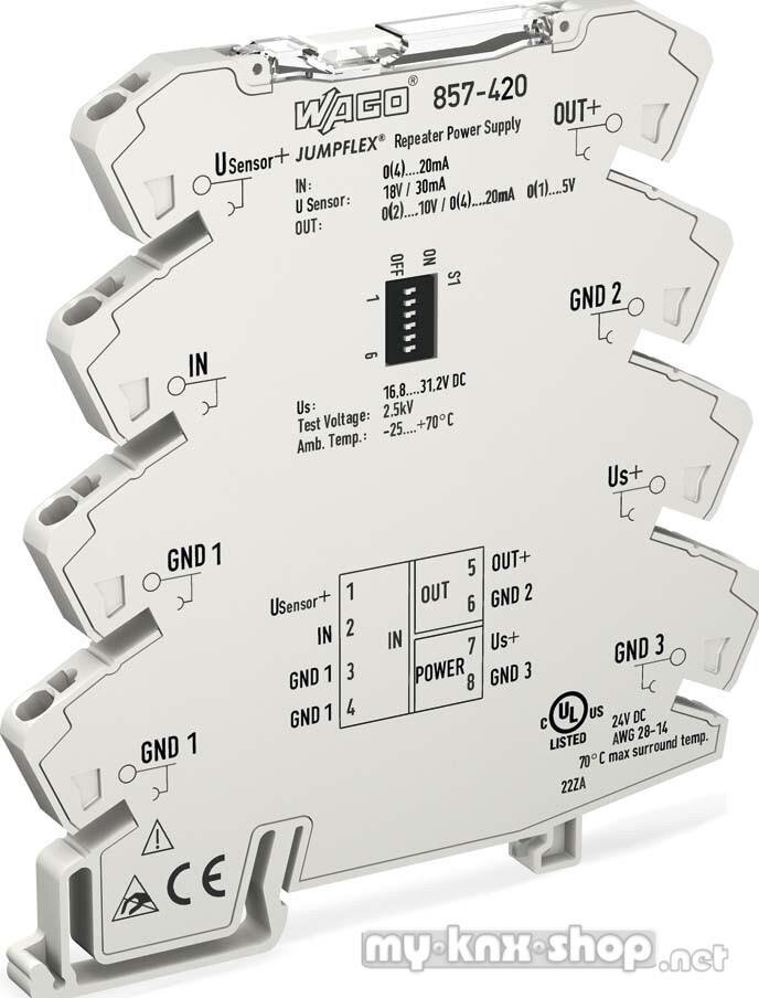 WAGO Speisetrenner konfigurierbar 857-420, 154,86 €
