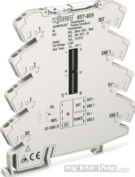 WAGO Potipositionsmessumformer 857-809