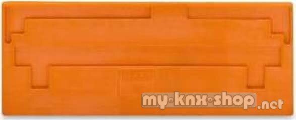 WAGO Abschlußplatte 2,5mm orange 283-328