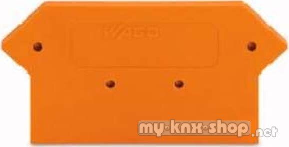 WAGO Zwischenplatte orange 281-317