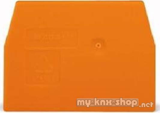 WAGO Trennwand 2mm orange 870-947