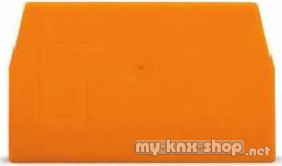 WAGO Trennwand 2mm orange 870-949