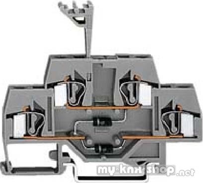 WAGO Doppelstockklemme m. 2 Dioden 1N 4007 281-635/281-492